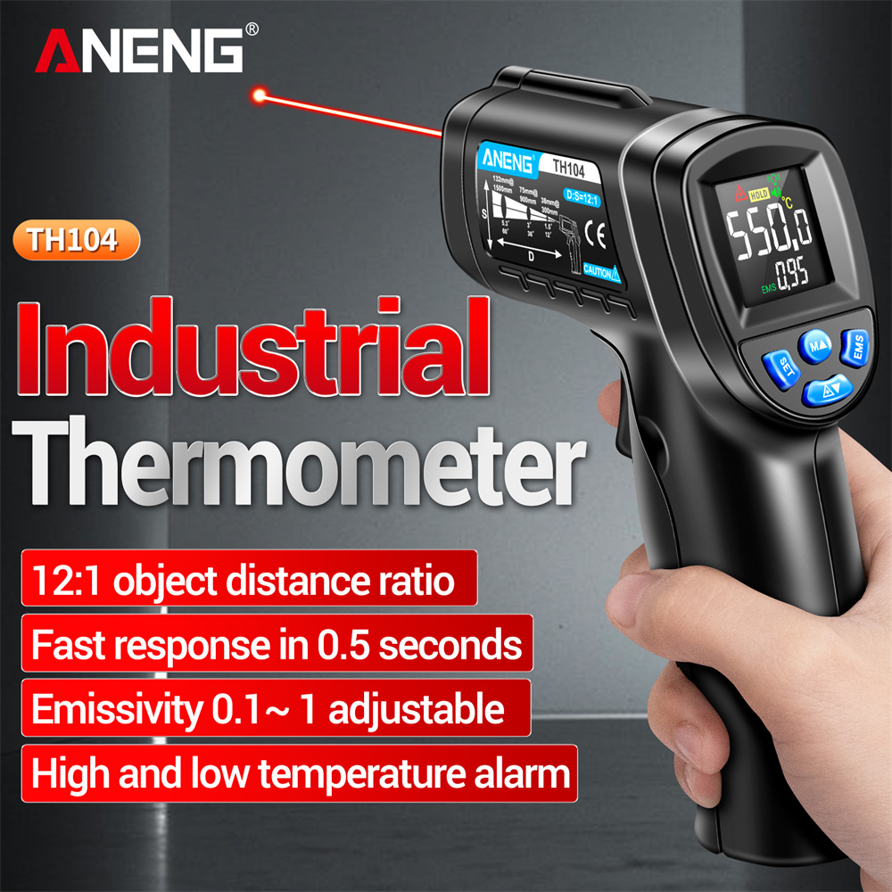 Soap Making Thermometer - ANENG -50~550 ℃ Termometro a infrarossi