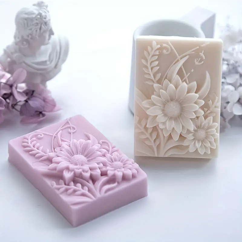 Soap Making Additives - Stampo in silicone per sapone quadrato