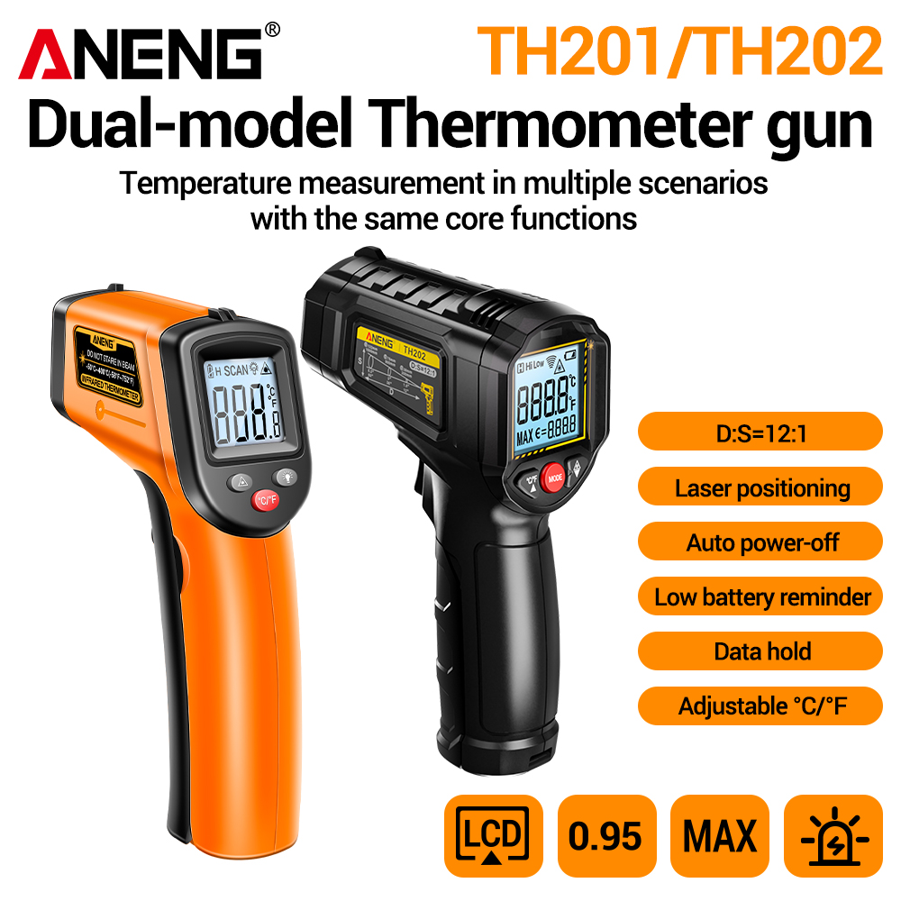 Soap Making Thermometer - ANENG Termometro a Infrarossi Senza Contatto
