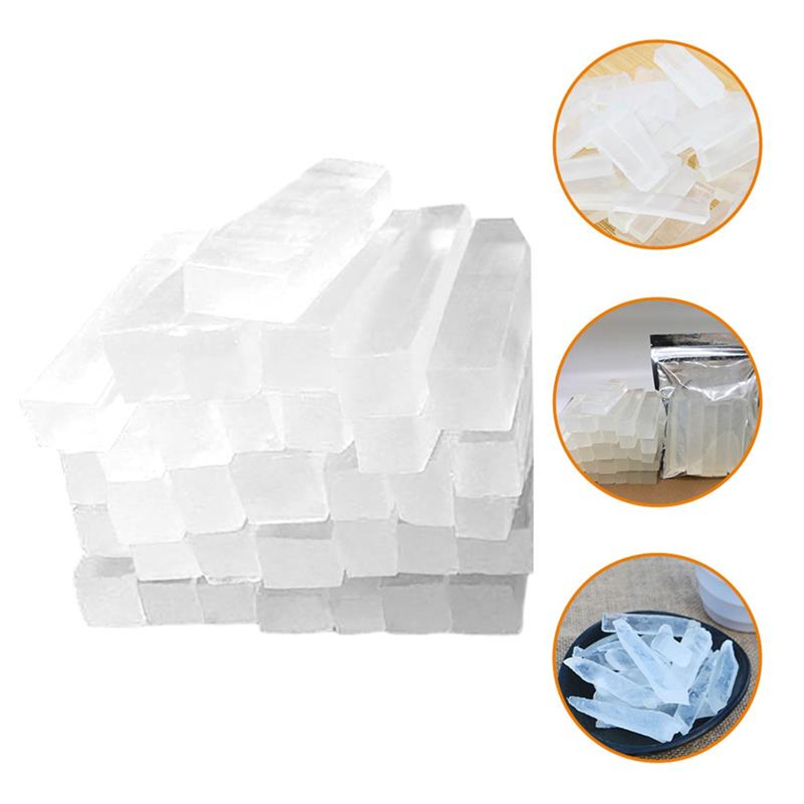 Soap Making Accessories - Sacchetto da 250g di base per