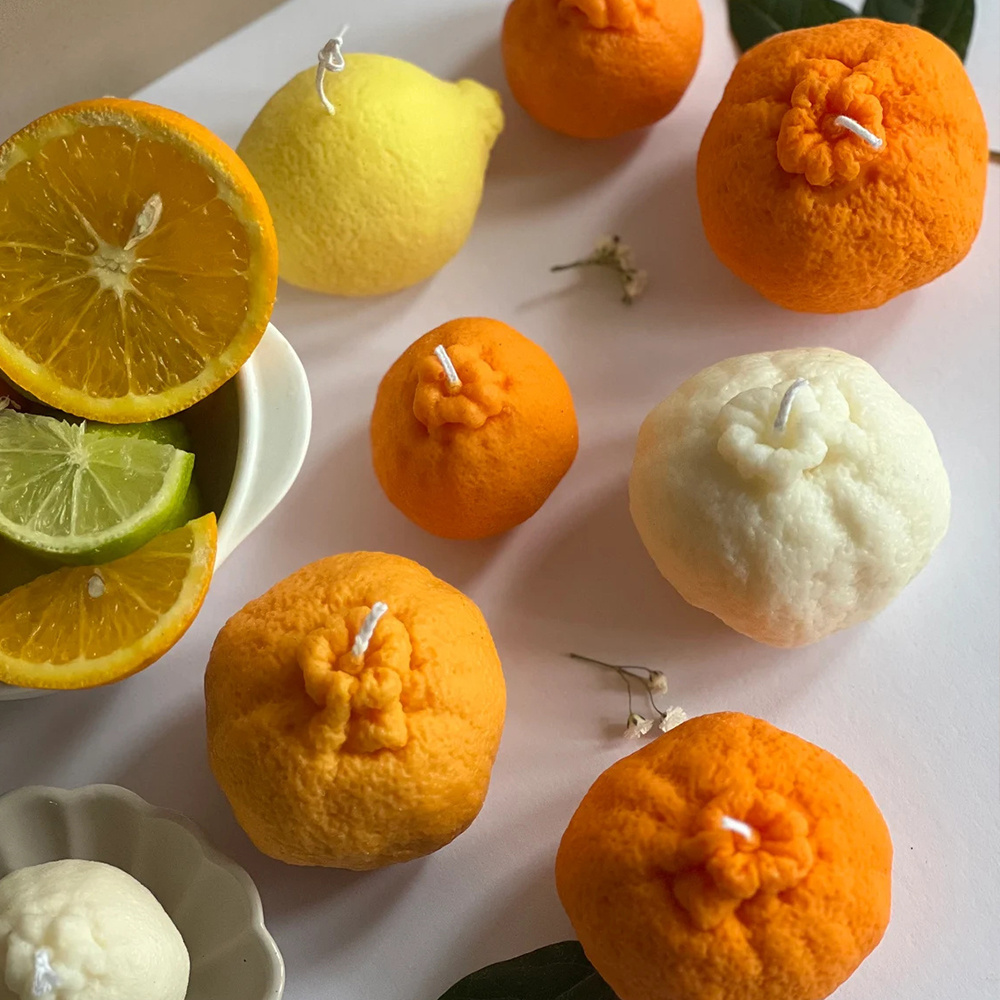 Soap Making Additives - Stampo per candele di frutta arancione
