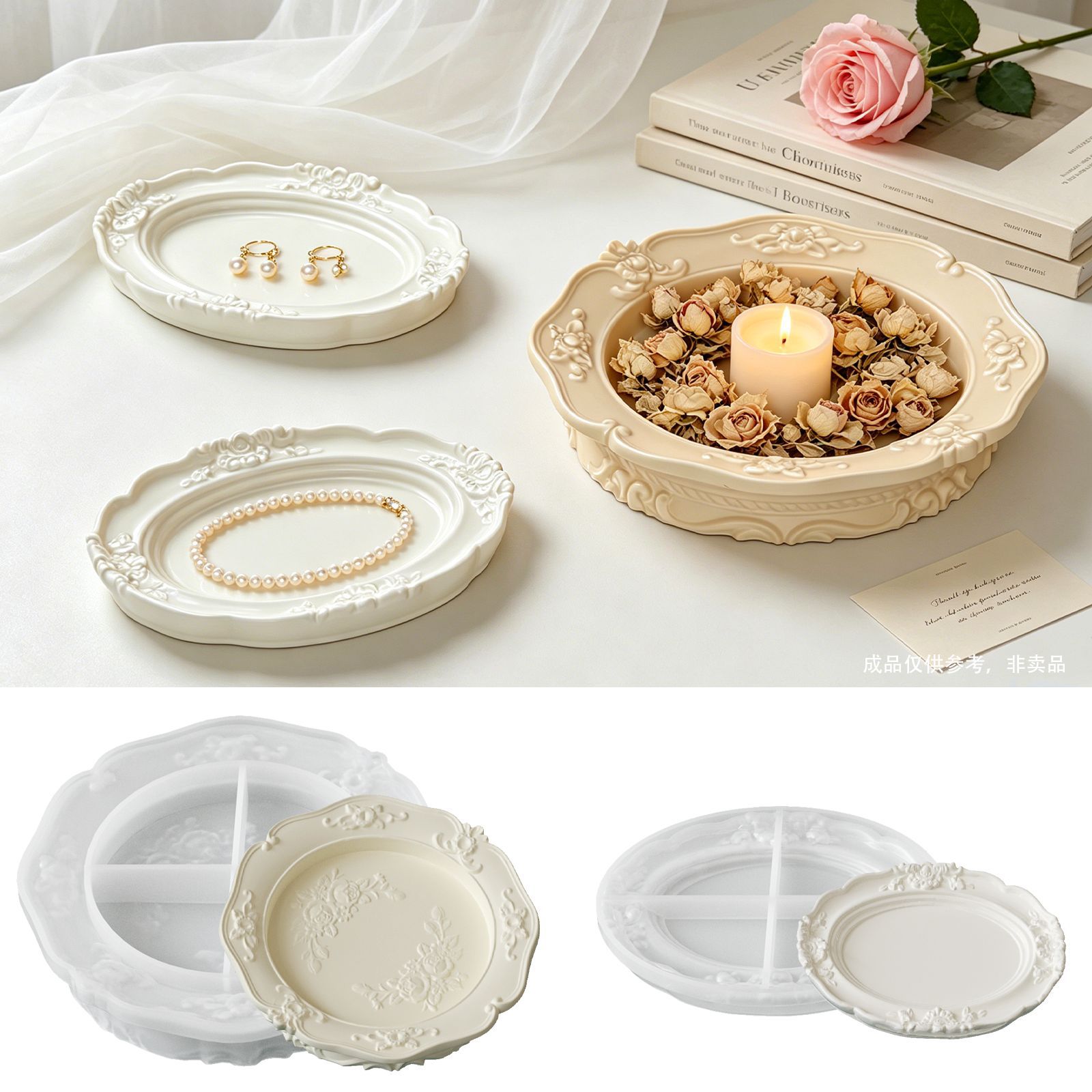 Elegante Stampo in Silicone co - Soap Making Material recensione e prezzo