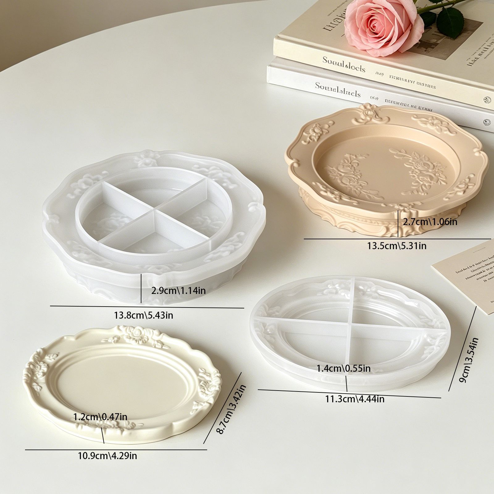 Elegante Stampo in Silicone co - Soap Making Material recensione e prezzo