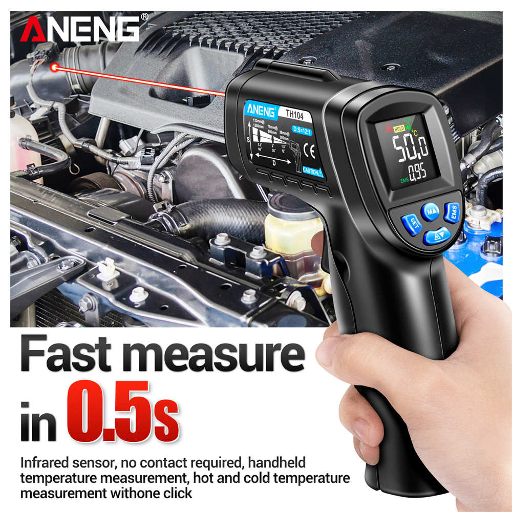 ANENG -50~550 ℃   Termometro a - Soap Making Thermometer recensione e prezzo