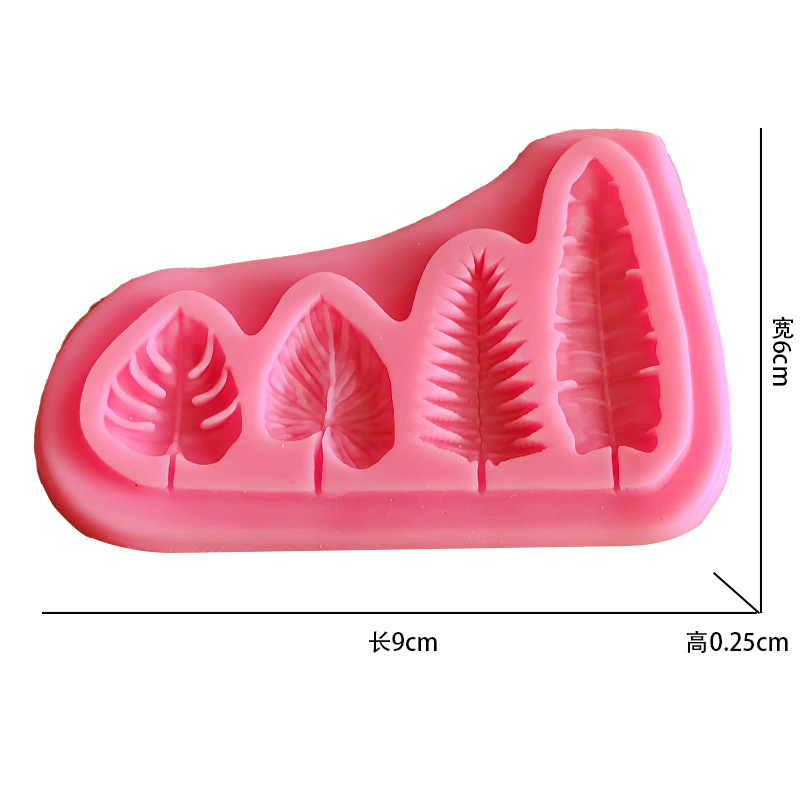Stampi in silicone con foglie  - Soap Making Material recensione e prezzo
