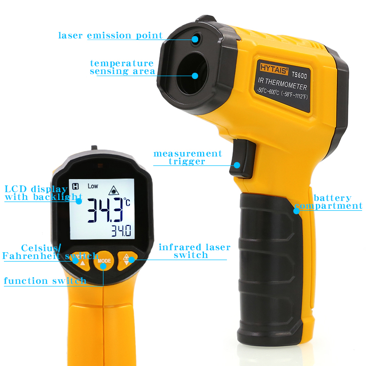 TS600 Termometro HYTAIS a infr - Soap Making Thermometer recensione e prezzo