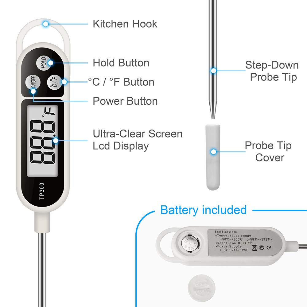Nuovo Termometro Digitale per  - Soap Making Thermometer recensione e prezzo