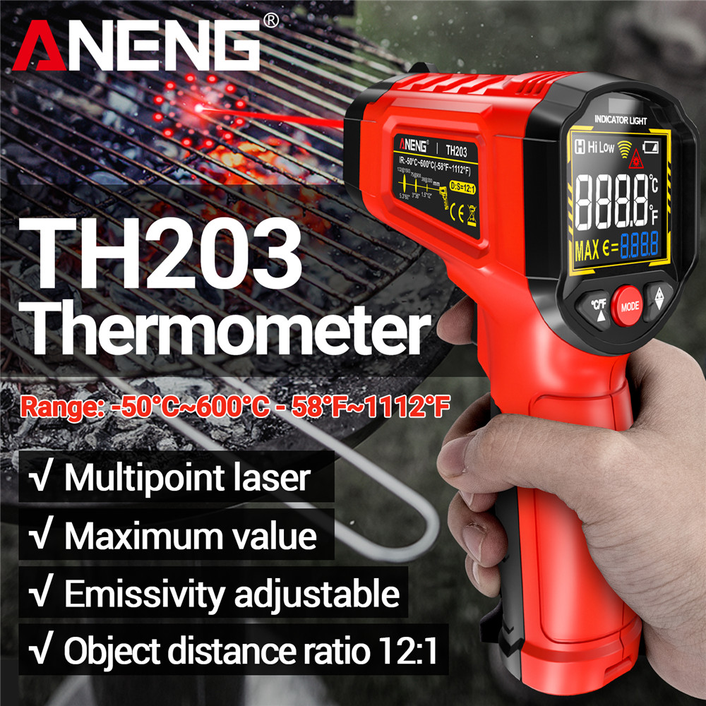 ANENG TH203 Termometro a infra - Soap Making Thermometer recensione e prezzo