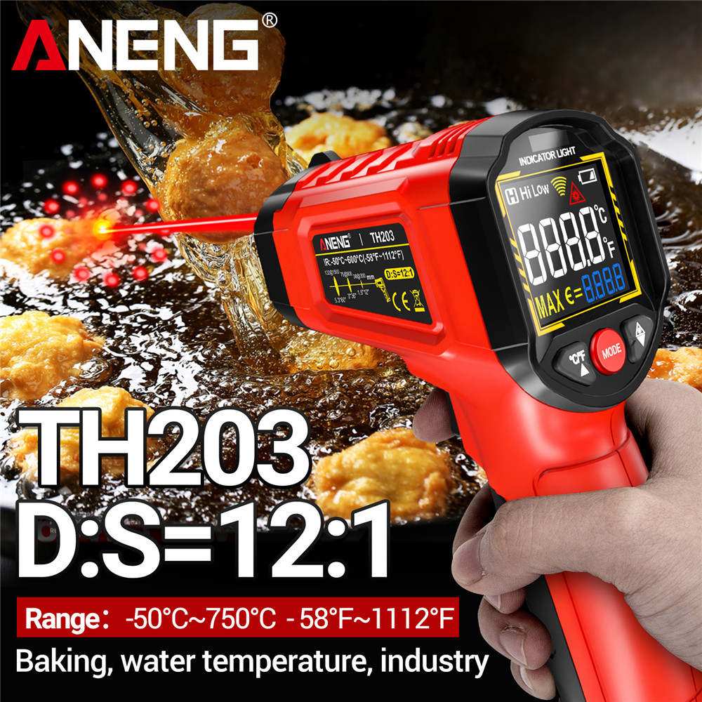 ANENG TH203 Termometro a infra - Soap Making Thermometer recensione e prezzo